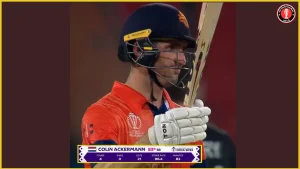 Excellent 50 for Colin Ackermann Against New Zealand in a Crucial Match of the ICC World Cup 2023
