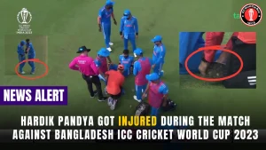 Hardik Pandya got injured during the match against Bangladesh ICC Cricket World Cup 2023