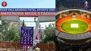 ICC World Cup 2023: ENG vs NZ match Increased security at Ahmedabad stadium due to threat of terrorism