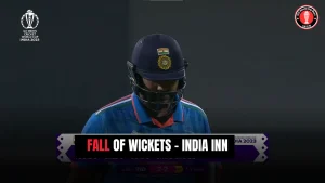 IND vs AUS, ICC Men’s CWC23, Chennai | Match 05 | Fall of Wickets | IND Innings