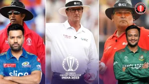 IND vs BAN Match Officials ICC Crickte World Cup 2023