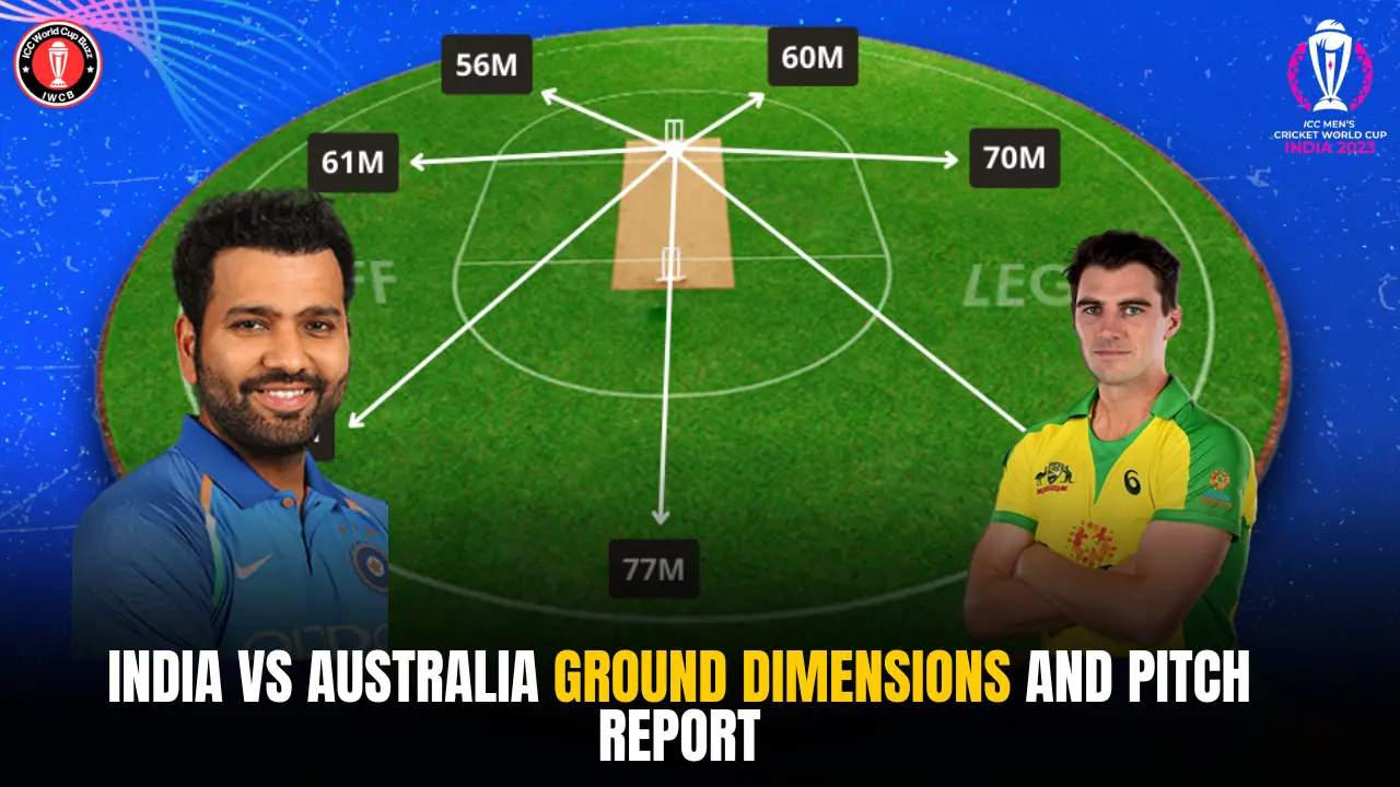 India vs Australia Ground Dimensions and Pitch Report