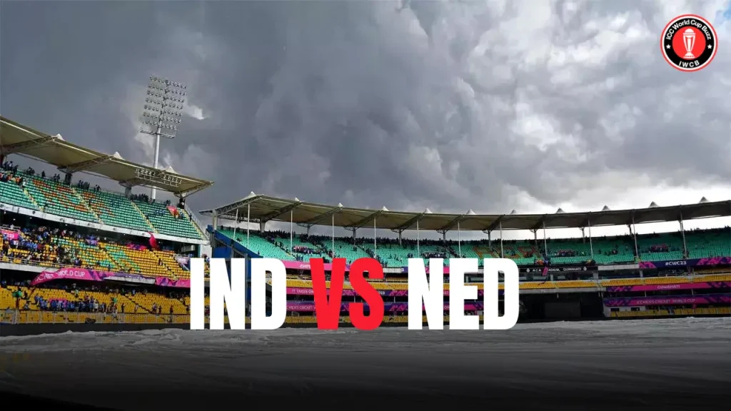 India vs Netherlands warm up match is interrupted by rain