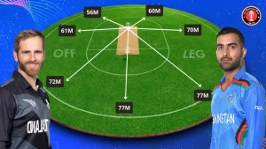 NZ vs AFG Ground dimensions and Pitch Report (small ground)