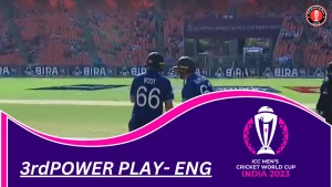 NZ vs ENG ICC Men’s CWC2023 Match 01, Ahmedabad, 3rd Power Play Score Update – ENG Innings
