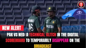 PAK vs NED: Fans got upset as a technical glitch causes the digital scoreboard to temporarily disappear on the broadcast