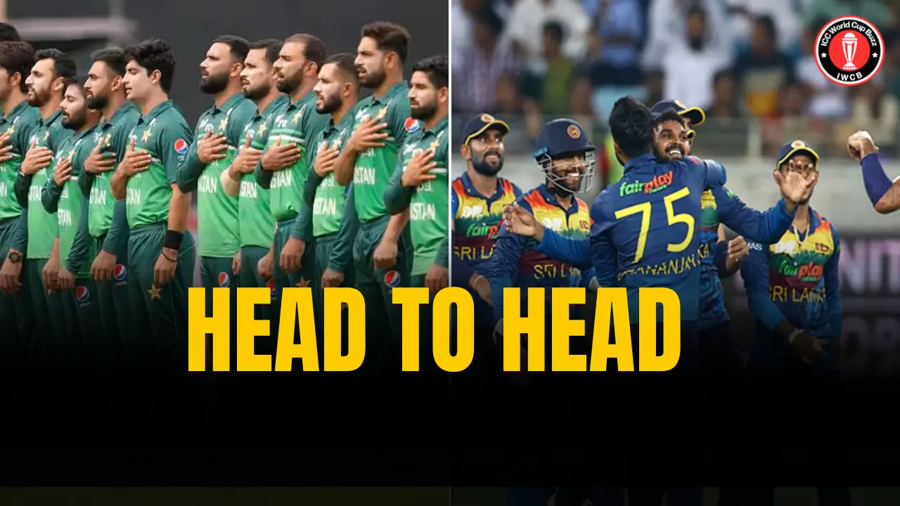 PAK vs SL Head to Head Stats and Records for ICC Cricket World Cup 2023