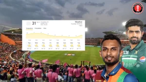 PAK vs SL Match Weather Report ICC Cricket World Cup 2023