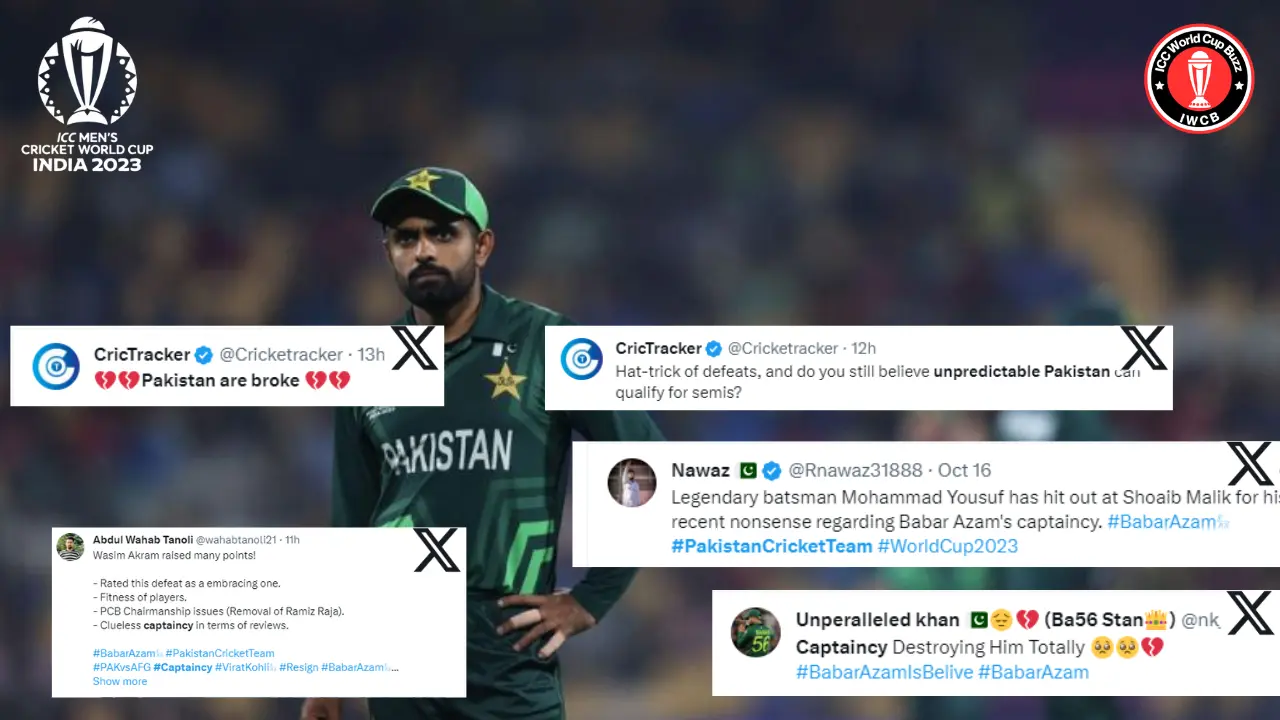 Pakistani media slams Babar's team in the match against Afghanistan, calling it "embarrassing."