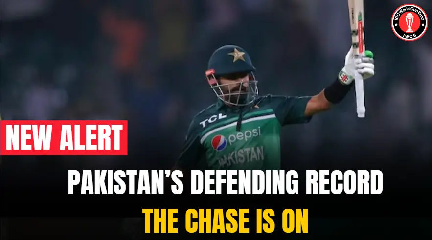 Pakistan’s Defending Record The Chase is ON