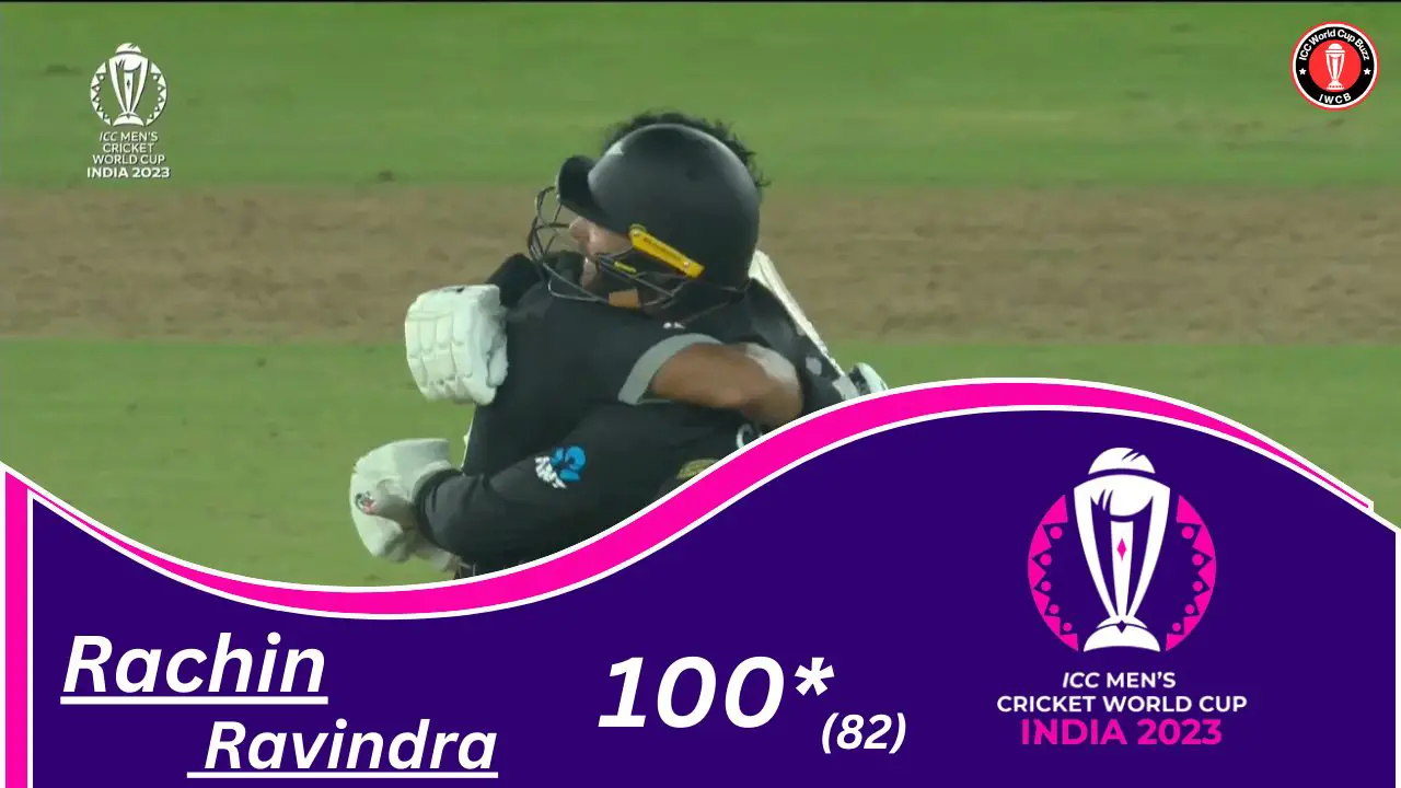 First Conway and now Rachin Ravindra scored his hundred in the same match against England in the first match of the ICC World Cup 2023 in India. What a start to the ICC mega event. Ravindra and Conway had made it so easy for New Zealand to win the first match against England. The didn’t seem or spin it looked like a flat track since these two joined each other. Ravindra reached his first milestone facing only 82 balls. His innings included 9 fours and 4 sixes. The strike rate was exceptional 118+. This is enough when you are chasing under 300 total in Ahmadabad. England batted first and only managed to score 282 runs in their allotted 50 overs. Root was the pick of the batter who scored 77 runs for 86 with 4 fours and a six. Buttler also chipped in