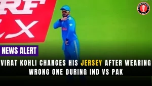 Virat Kohli changes his jersey after wearing wrong one during IND vs PAK