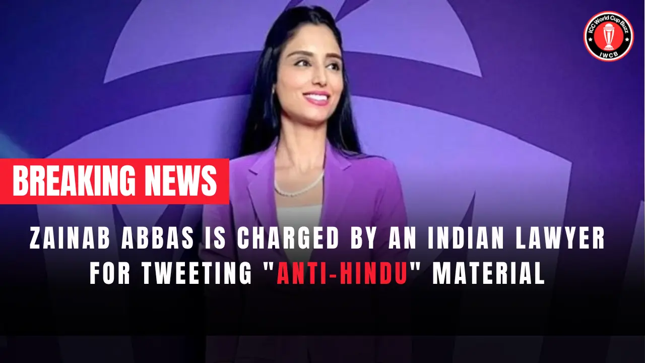 Zainab Abbas is charged by an Indian lawyer for tweeting "anti-Hindu" material