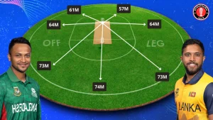 BAN vs SL Ground Dimesnions, Pitch Report and Entry Gates