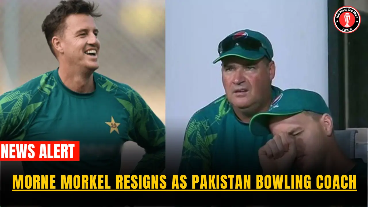 Morne Morkel Resigns as Pakistan Bowling Coach