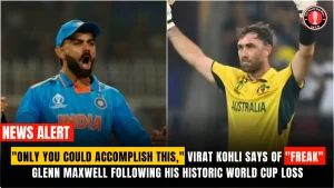 “Only you could accomplish this,” Virat Kohli says of “freak” Glenn Maxwell following his historic World Cup loss