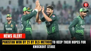 Pakistan Won By 21 By DLS Method to Keep Their Hopes For Knockout Stage