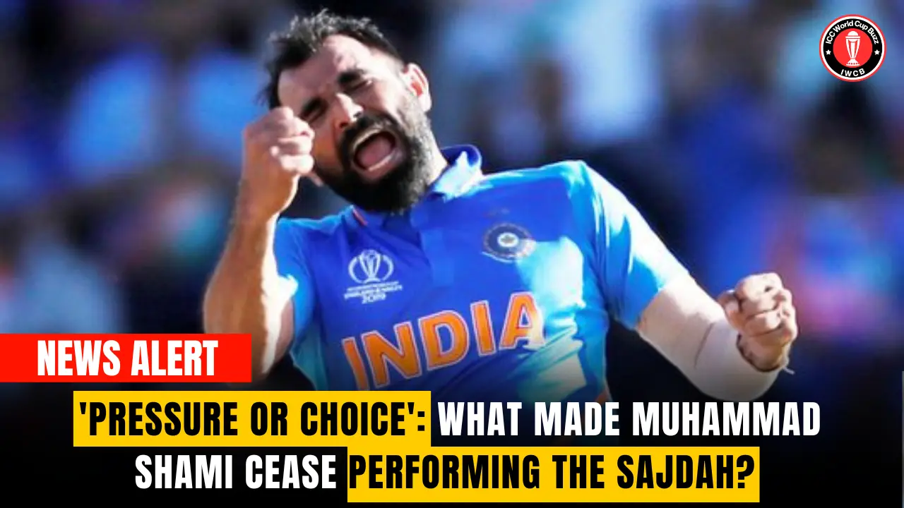 'Pressure or choice': What made Muhammad Shami cease performing the Sajdah? 