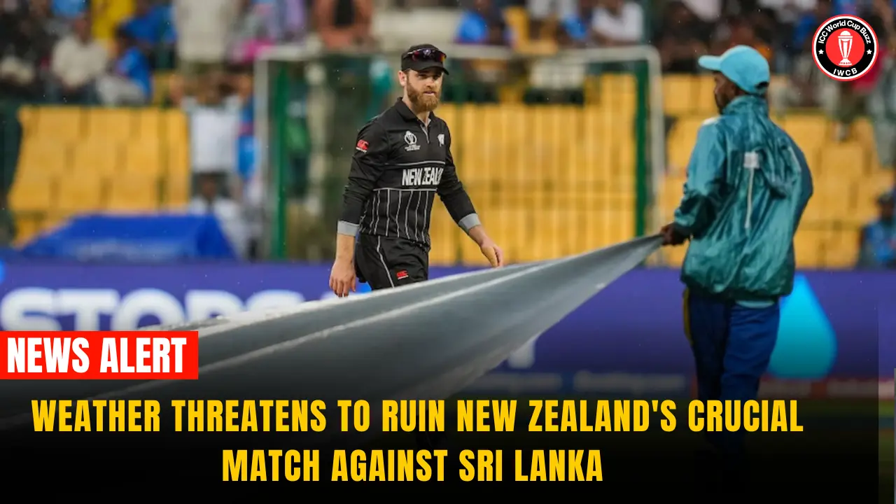 Weather threatens to ruin New Zealand's crucial match against Sri Lanka 