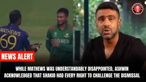 While Mathews was understandably disappointed, Ashwin acknowledged that Shakib had every right to challenge the dismissal