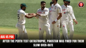 After the Perth Test catastrophe, Pakistan was fined for their slow over-rate