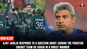 Ajay Jadeja responds to a question about joining the Pakistan Cricket Team as coach in a direct manner 
