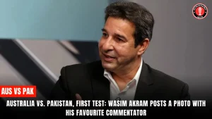 Australia vs. Pakistan, First Test: Wasim Akram posts a photo with his favourite commentator