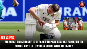 Marnus Labuschagne is cleared to play against Pakistan on Boxing Day following a scare with an injury