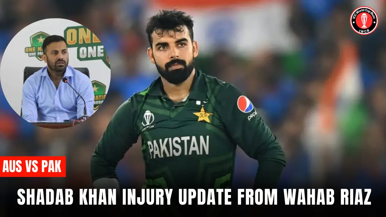 Shadab Khan injury update from Wahab Riaz