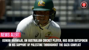 Usman Khawaja, an Australian cricket player, has been outspoken in his support of Palestine throughout the Gaza conflict