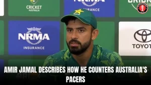 Aamir Jamal describes how he counters Australia’s pacers