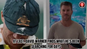 At last, David Warner finds what he’s been searching for days