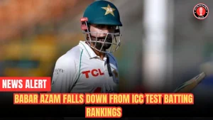 Babar Azam falls down from ICC Test batting rankings 