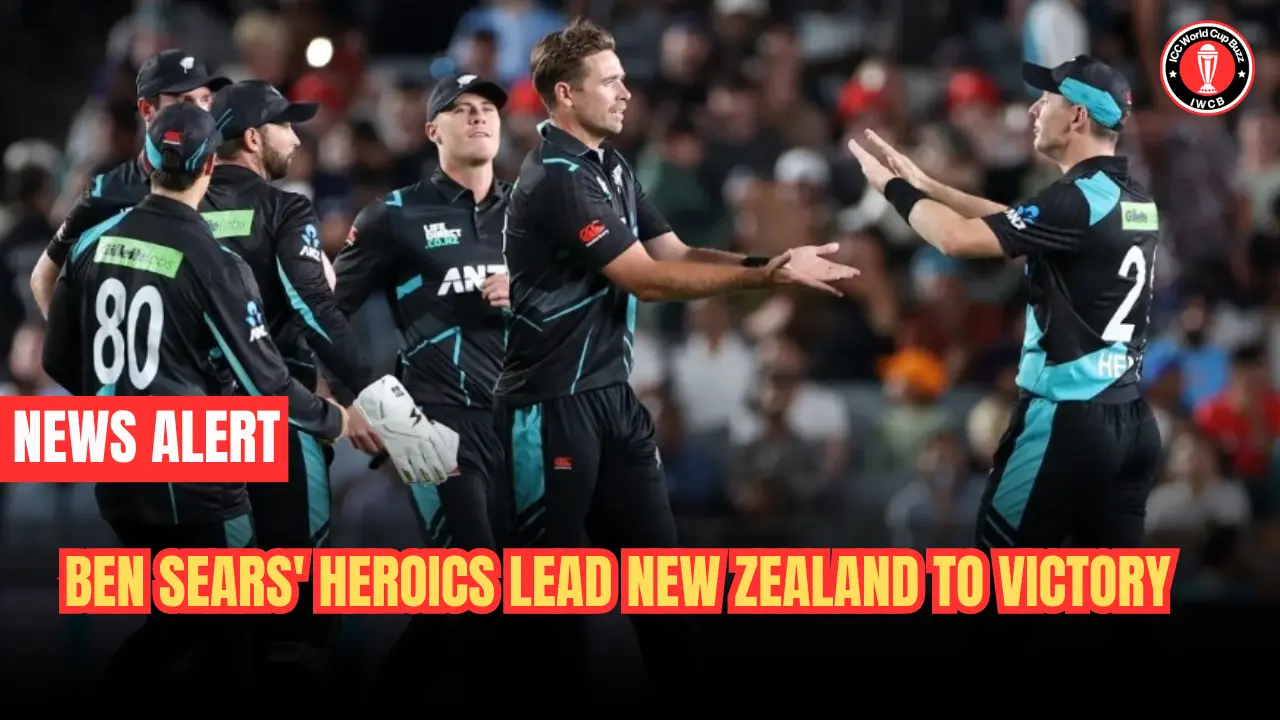 Ben Sears' heroics lead New Zealand to victory