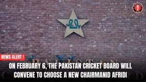 On February 6, the Pakistan Cricket Board will convene to choose a new chairman
