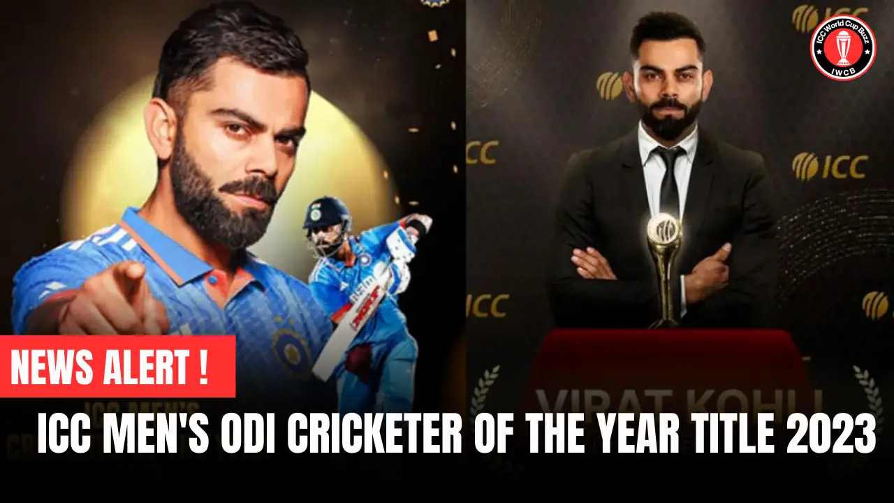 With Amazing 2023 Performances, Virat Kohli Retains the ICC Men's ODI Cricketer of the Year Title
