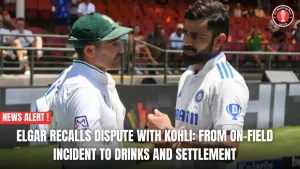 Elgar Recalls Dispute with Kohli: From On-Field Incident to Drinks and Settlement