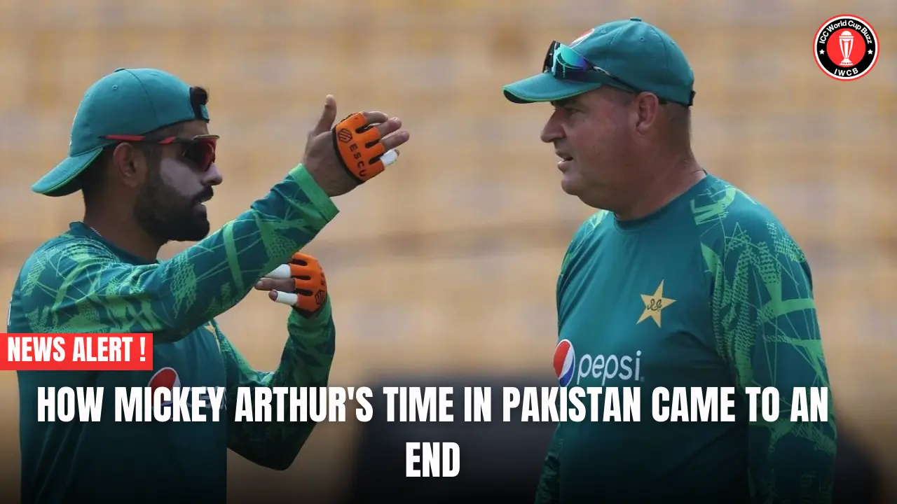 How Mickey Arthur's time in Pakistan came to an end