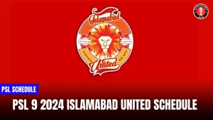 PSL 9 2024 Islamabad United Schedule