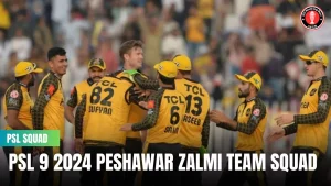 PSL 9 2024 Peshawar Zalmi team squad 