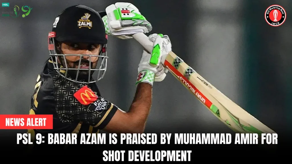 PSL 9: Babar Azam is praised by Muhammad Amir for shot development .Former Pakistan West bowler Mohammad Amir praised Peshawar Zalmi skipper Babar Azam for his stellar century against Islamabad United in Lahore while representing Quetta Gladiators in the current Pakistan Super League (PSL) season 9.

Babar put up a spectacular performance, scoring 111 runs in just 63 deliveries. He also showed off a great stroke play, hitting 14 boundaries and striking at a scorching 176.19 with two sixes. 

Amir praised Babar's ability to venture out of his comfort zone and innovate, advice the left-hander shared widely Speaking to reporters in Karachi, Amir highlighted Babar's progress, " The way he played his last innings and his shot." game; I was always telling him." That he should play where he is comfortable. It is a very good sign for Pakistan cricket" that he has made those shots”.

Dealing with any misconceptions, Amir insisted there was no personal grudge against Babar, emphasizing their history of playing cricket together and enjoying a good relationship.

Asserting his commitment to speaking his mind for the betterment of the game, Amir expressed optimism about Babar's continued success, adding, "I always speak my mind that I feel." that's right as a cricketer. I hope he continues to play like that for Pakistan." "

Babar's century was his 11th in Twenty20 cricket and his second in PSL, cementing his status as the leading run-scorer in PSL-9 with 330 runs.

As the tournament continues, PSL 9 shifts focus to the Pindi Cricket Stadium in Rawalpindi and the Rastriya Bank Stadium in Karachi, playing 16 matches from February 28 to March 12 before the playoffs conclude in Karachi from February 17 to 27 Recent tournaments in Lahore and Multan have paved the way for an enthusiastic continuation of cricket in various cities of Pakistan.
